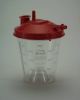 Suction Canister Hydrophobic Rigid 800 mL Self Sealing Lid