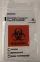 Specimen Transport Bag McKesson 6 X 9 Inch Polyethylene Biohazard Symbol / Storage Instructions Zip Closure NonSterile 3000/cs