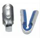 Finger Splint Padded Aluminum / Foam Left or Right Hand Silver / Blue Medium