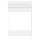 Bag Zip White Block 2ml 6x9 1000ct RD Plas