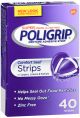 Poligrip Super Comfort Seal Strip 40ct