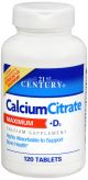 Calcium Citrate D Caplet 120ct