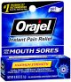 Orajel Mouth Sore Medicated Gel 0.18oz