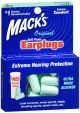 Macks Ear Plug Ultra Foam Teal NRR32 10/pr