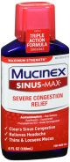 Mucinex Sinus Max Sever Congest LIQ 6oz