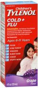 Tylenol Child Cold+Flu Susp Grape 4oz