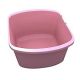 Wash basin rectangular mauve 7.4qt.
