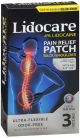 Lidocare Back Patch 3ct