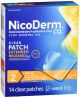 Nicoderm CQ 14mg Patch Clear 14ct