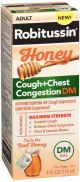 Robitussin Honey DM Max Cough-Congest Liq 4oz