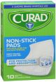 Curad Pad Non-Stick Tab 2x3 10ct