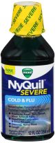 Nyquil Severe Cold & Flu Liq 12oz