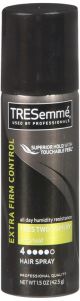 Tresemme 2 Hair Spray Extra Hold Travel Size 12x1.5oz