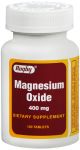 Magnesium Oxide 400mg Tab 120ct
