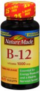 Nature Made Vitamin B12 1000mcg Tablet 75ct