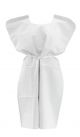 Exam Gown 3 ply T/P/T Universal (White)  50/cs