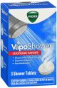 Vicks Vaposhower Soothing Vapors Tab 3ct