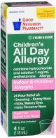 GNP Allergy Day S-F Bubblegum 5mg Syr 4oz