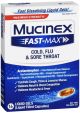Mucinex Fast Max Cold-Flu-Sore Throat GelCap 16ct