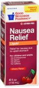 GNP Nausea Relief Cherry 4oz Liq