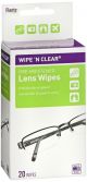 Wipe N Clear Lens Cleaner Tissue 20ct