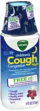 Vicks Childrens Cough Congestion Night