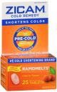 Zicam Rapidmelt Cherry Tab 25ct