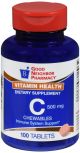 GNP Vit C 500mg Tab 100ct