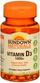 Vitamin D3 1000iu SGC 200ct Sundown