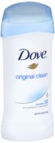 Dove Invisible Solid AntiPerspirant Orig Clean 2.6oz