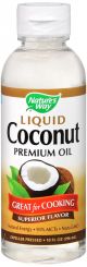 Coconut Oil Liq 10oz Natures Way