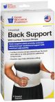 GNP Back Supp Dual Adj White Univ