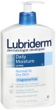 Lubriderm Lotion Daily Moist Unscented 16oz