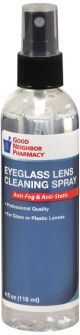 GNP Eyeglass Lens Cleaner 4oz Spray