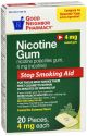 GNP Nicotine 4mg Coated Mint Gum 20ct
