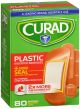Curad Bandage Plastic Assorted 80ct