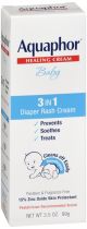 Aquaphor Baby Diaper Rash 15% Zinc Cream 3.5oz