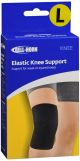 Elastic Knee Supp Black LG