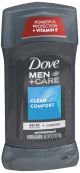 Dove Men Invisible Solid Clean Comfort 2.7oz
