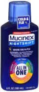 Mucinex Fast Max Night Shift Cold-Flu All-in-One 6oz