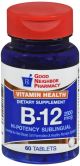 GNP Vit B-12 2500 MCG SL Tab 60ct