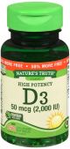NT Vitamin D3 2,000 IU Bonus 100+50 SG