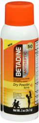 Betadine Antiseptic Dry Powder Spray 2oz
