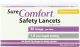 Lancet Safety Surecomfort® 30G, 1.6mm Depth 100/Bx