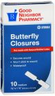 GNP Bandage Med Butterfly 10ct