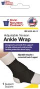 GNP Ankle Wrap Elastic Black LG