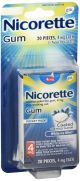 Nicorette Gum 4mg White Ice 20ct