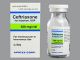 Ceftriaxone Pinj 500mg VL