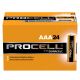 Duracell® ProCell® Alkaline  AAA Cell 1.5V  24/pk